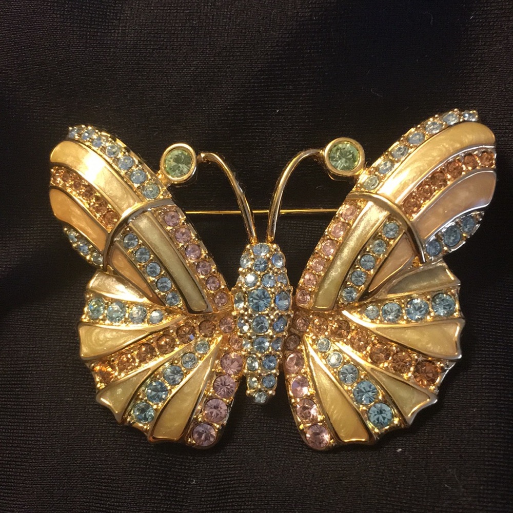 Swarovski Butterfly Pin (Retired)